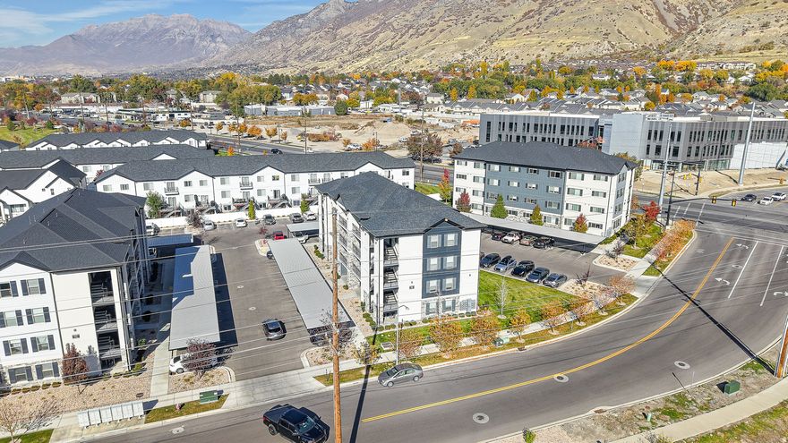 Check out the 3D Tours! These sleek, modern 2-bed, 1-bath condos in Provo's Spring Creek community (built 2020-2021) deliver that sweet, low-maintenance life. Picture waking up to stunning mountain views that make your morning coffee feel like a postcard-because who needs an alarm when the Wasatch Range is flexing right outside your window? Open layouts, natural light, updated appliances, and HOA-covered utilities keep things easy. Close to BYU, many parks, shopping, trails, and schools-perfect for first-timers, students, or anyone tired of yard work. Move-in ready, mountain-gazing included. Your view just upgraded-don't sleep on it!