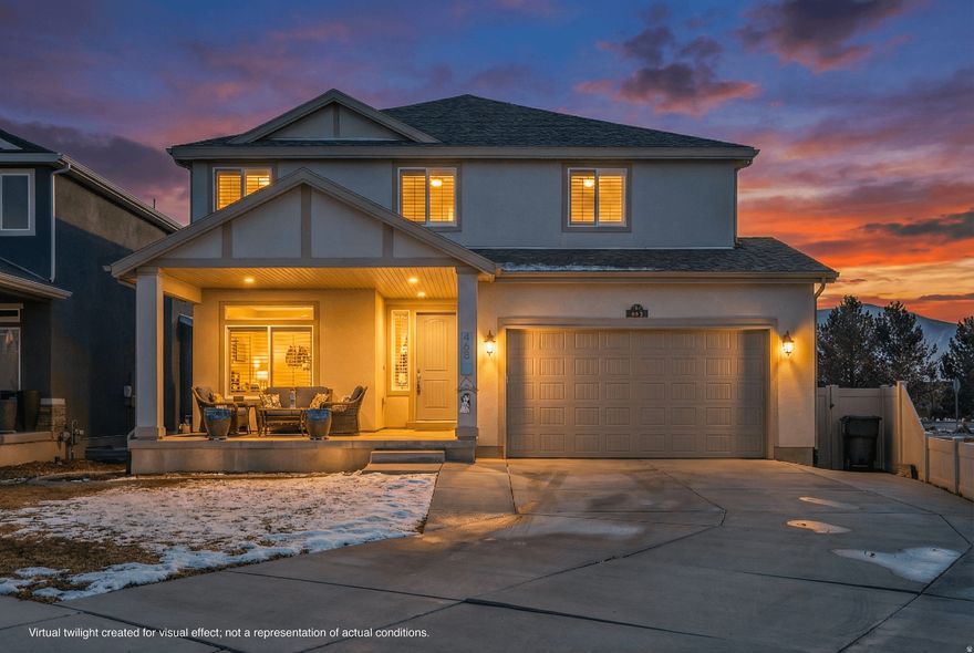 This immaculately maintained single-family residence offers space, flexibility, and value rarely found in today's market. With five bedrooms and three and a half bathrooms, the home is designed for comfortable living across all three levels, providing room to gather, retreat, and host with ease. A bonus space in the basement allows for flexibility of another bedroom, home gym, craft room or even a workshop. Large outdoor living areas extend the home's appeal, including a backyard trex deck ideal for entertaining and a welcoming front porch that encourages connection with the surrounding neighborhood.  Inside, generous living spaces on every floor create natural separation for daily living, guests, or multi-generational needs while still feeling cohesive and functional. Whether hosting family gatherings, accommodating visitors, or simply enjoying room to spread out next to the fire, the layout supports a wide range of lifestyles.  The home sits adjacent to open space and a nearby park area, offering a sense of openness and access to outdoor recreation rarely paired with a property in the area. Thoughtful upkeep throughout reflects pride of ownership and adds to the home's move-in-ready appeal. Outdoor eave lighting, new roof and new gutters are just a few of the notable items that help this homes' value shine through For buyers seeking a large, well-cared-for home with versatile living areas and exceptional value, this property stands out as the most compelling opportunity.