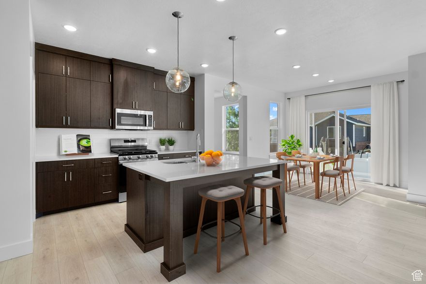 Welcome Home! This beautiful new construction home featuring 3 bed 2 bath, office, upstairs loft, and unfinished basement is ready for your family! This home includes a partially landscaped yard, partially fenced lot, in a quiet cul-de-sac.