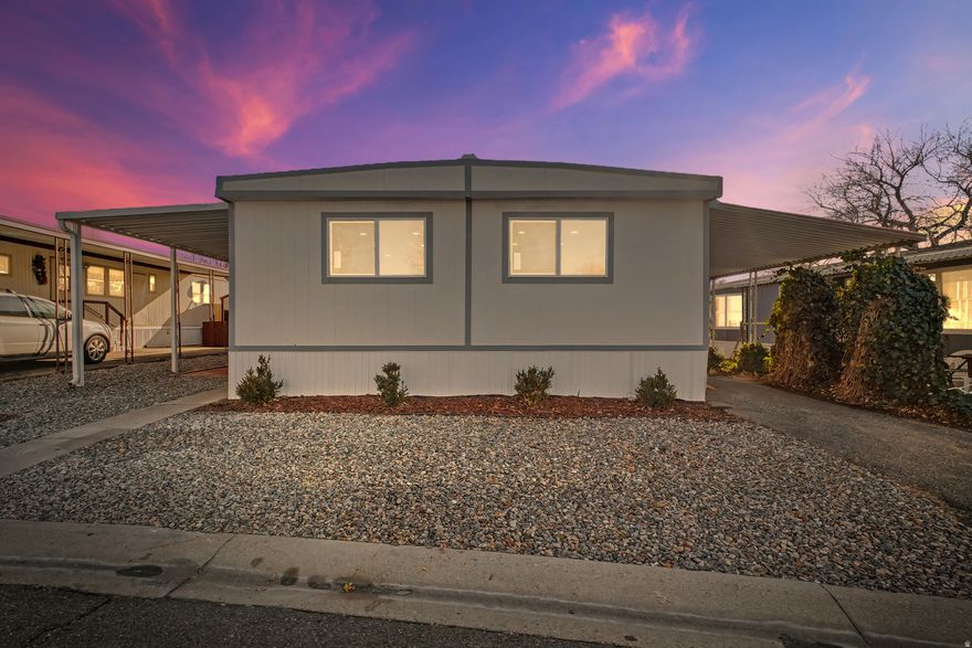 Welcome to this beautifully updated 4-bedroom, 2-bathroom mobile home in a sought-after North Salt Lake park. Enjoy a spacious and functional floor plan, ideal for comfortable everyday living. Community amenities include a pool and clubhouse, adding to the lifestyle appeal. Conveniently located near shopping, dining, and freeway access-this is affordable living with great perks.  Buyer to verify all