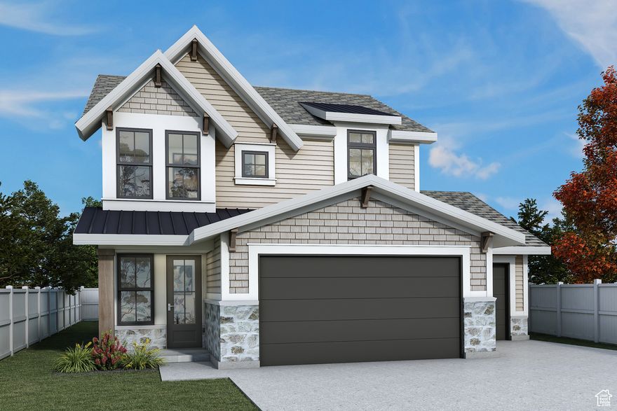 Welcome to our newest phase at Craythorn Homestead with the new our Builder Incentive: **Up to $15,000 in Preferred Lender Credit toward closing costs or a rate buy down.**Discover the Marvin Plan at Craythorn Homestead, where modern craftsman design meets timeless comfort. The Marvin is a stunning two-story, slab-on-grade home that blends style and functionality. Upstairs, you'll find three bedrooms, two full bathrooms, and a laundry room. On the main floor, the home opens into a bright, expansive great room with a fireplace, flowing seamlessly into a great kitchen with a large island, dining nook, and an oversized walk-in pantry. Additional features include a welcoming mudroom and a thoughtfully placed half bath for guests. You'll enjoy many premium features already included that other builders often consider upgrades. Schedule a visit today to review pricing, available floor plans, and all that this vibrant community has to offer.
