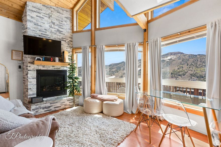 Million-Dollar Views | Turnkey Luxury Rental | Fully Furnished This iconic 3-bed, 2-bath cabin offers the most breathtaking views in all of Brian Head-overlooking the lake, Giant Steps Lodge, and the ice skating rink, where you can hear the music and watch skiers glide down the slopes. One of the only cabins in Brian Head with dual street access from both Pinehurst and Eagles Roost, this rare layout provides unmatched convenience, especially in the winter months. Inside, you'll find an open-concept design with a cozy fireplace, stainless steel appliances, and two expansive decks with stunning mountain views. The home comes fully furnished and turnkey, luxury vacation rental commanding premium nightly rates.   Whether you're looking for a peaceful personal retreat, an investment property, or boththis cabin is the total package.  Don't miss your chance to own one of Brian Head's most unique and desirable properties.