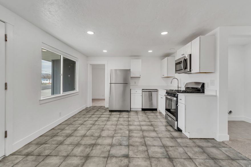 Nice updated home with new carpet and paint throughout. Plenty of space with 6 bedrooms and 2 full bathrooms! Open floor plan for gathering, entertaining and great use of space. Come see what could be your new home. Thank you   Square footage figures are provided as a courtesy estimate only and were obtained from tax data.  Buyer is advised to obtain an independent measurement.