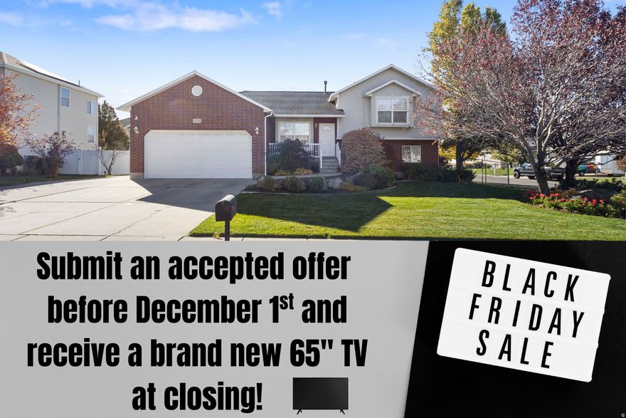 **THIS HOME IS FEATURED ON UTAH'S REAL ESTATE ESSENTIALS - CLICK THE VIRTUAL TOUR TO VIEW THE SEGMENT** Now this is a great find!  Situated perfectly within 5 minutes from a grocery store, and walk-ability to the nearby elementary and Jr. High school, you can enjoy everything the area has to offer - including the city park around the block!  Inside the home is even more to love with the multiple living spaces all centrally located to entertain loved ones, and even versatile spaces in the basement that could be utilized as play rooms, a home office, or bedrooms.  Plenty of storage space.  Central vac and an audio system only amplify the convenience of this property. Enjoy peace of mind in your ownership with new kitchen appliances and internal appliances throughout. Fresh paint, a roof in excellent condition, and a fenced yard leave nothing for the new owner to do besides relax and relish in their perfect home.