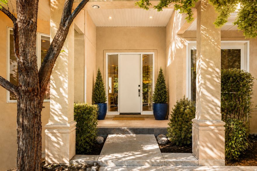 Nestled in one of  Salt Lake City's most sough-after neighborhoods and tucked in a charming gated cul-de-sac, this property features +4,300sqft of thoughtfully designed living with 4 spacious bedrooms, 3 bathrooms and a fully finished basement ideal for memorable gatherings. The seamless indoor-outdoor transition to the large atrium style patio along the foyer luxurious skylight, provide a naturally well-lit environment. Don't miss on the variety of restaurants, coffee shops, playgrounds and stores all walking distance or easy highway access with just few minutes commute to downtown, the University of Utah, Hospitals, the airport and more!