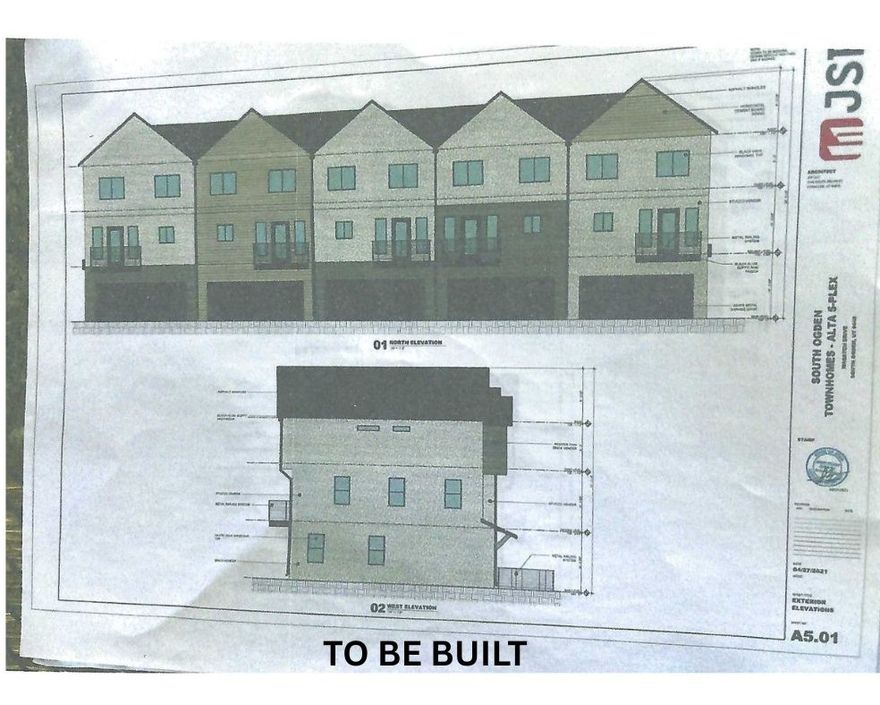 1.6 Acre Lot has been approved for 17 town homes. Seller has the plans that will be included in sale. Home & garages on lots are included. Tax ID's included 13-034-0037, 13-033-0020, 13-033-0022, 13-034-0053, 13-033-0044. Property is a block starting at Jefferson Ave and ending at Porter Ave.