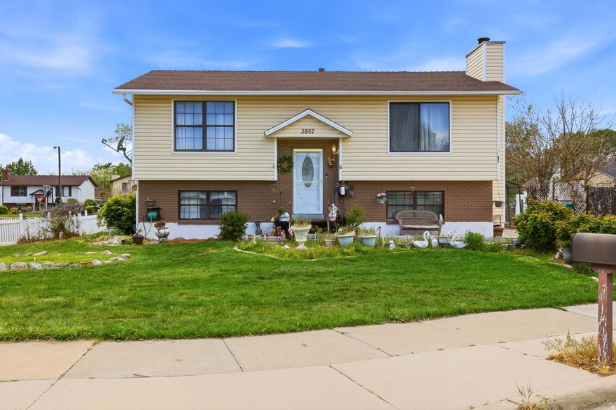 Welcome to this well-maintained 4-bedroom, 2-bathroom home ideally situated on a corner lot in a quiet cul-de-sac in Roy, Utah. This property offers both privacy and convenience, located just minutes from local schools, parks, and nearby grocery shopping. Enjoy peace of mind with major updates already taken care of, including a newer roof, water heater, and furnace, all just a few years old, making this home truly move-in ready.  Whether you're a first-time buyer or looking to upgrade, this home offers a great opportunity in a desirable location. Don't miss out!
