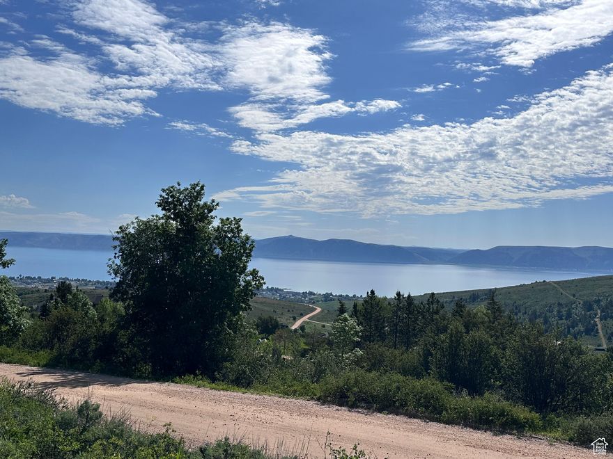 Almost an acre with stunning views of Bear Lake! Perfect for a vacation or year round home. Lot has been surveyed!! Access to Cache National Forest with miles of trails are nearby for you to explore. Adjoining lot available. Make a package deal! Drive by today!