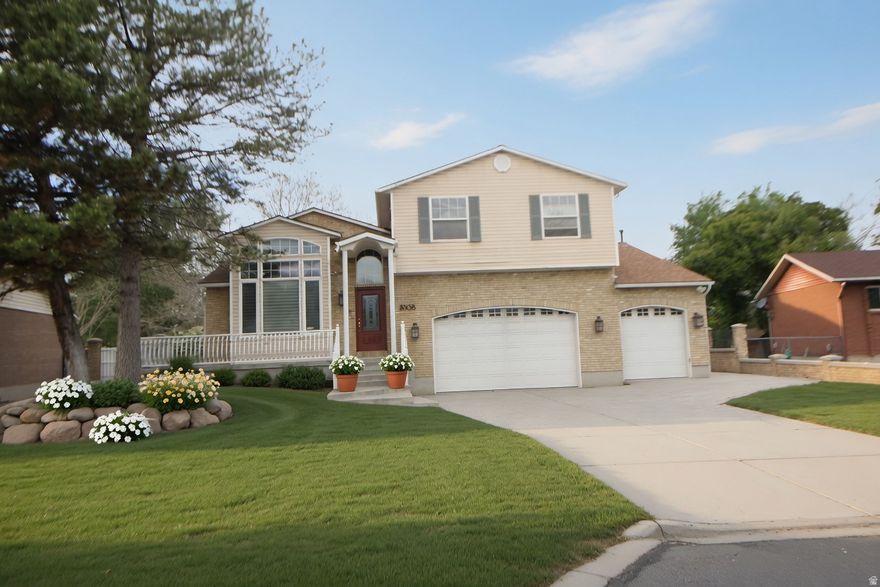 Stunning 2-Story Home with Breathtaking Wasatch Mountain Views!  Convenient West Jordan location with easy access to retail, medical, transportation, and all major services. Features vaulted ceilings, beautiful slate & hardwood floors, 4 bedrooms plus an office & workout room (both easily convertible to additional bedrooms). Gourmet kitchen with granite counters, rich wood cabinetry, and large pantry. Spacious master suite with walk-in closets throughout the home, finished lower level, and a 3-car garage with high ceilings.  Perfect for families seeking space, versatility, comfort, and those incredible mountain views!
