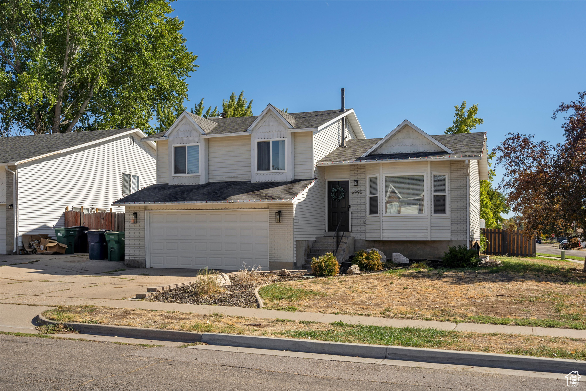 Come check out this Roy beauty! The updated interior, and open concept allows for people to enjoy their own space and is great for entertaining. The kitchen is updated with beautiful granite countertops and compliments the front room very nicely. Spacious two car garage that is great for storage. Large bedrooms and dedicated primary bath! Very close proximity to the Hill Air Force Base, and only minutes from Eagle Lake Golf Course! Schedule your showing today!