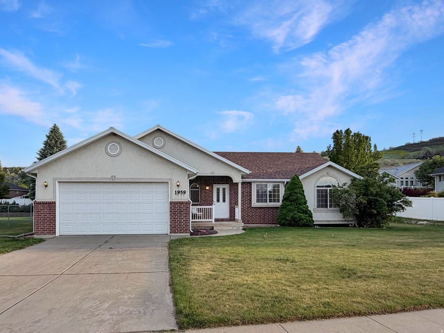 Discover this well-cared-for, one owner home in the heart of South Weber! Featuring 3 bedrooms, 2 bathrooms and an unfinished basement ready for your personal touch. Enjoy the maintained yard, brand new roof, and a fantastic location. Schedule a showing today.