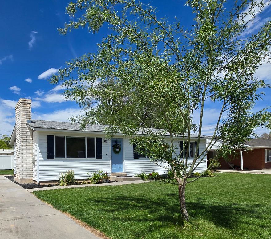 This beautifully remodeled 3-bedroom, 1-bathroom home offers the perfect blend of charm, comfort, and modern updates, all situated on a .18-acre lot just outside of town. This home has been thoughtfully refreshed from top to bottom with stunning finishes.  Recent upgrades include fresh interior and exterior paint, new Cental air conditioning, and the addition of an energy efficient tankless water heater, providing both style and peace of mind for years to come. The home's updated design and carefully selected finishes give it a clean, modern feel while still maintaining its cozy character.  Whether you are looking for your first home, a place to downsize, or an investment opportunity, this home offers exceptional value and move in ready convenience. Enjoy the convenience of being close to the Rec Center,  local amenities, shopping, dining, and schools.