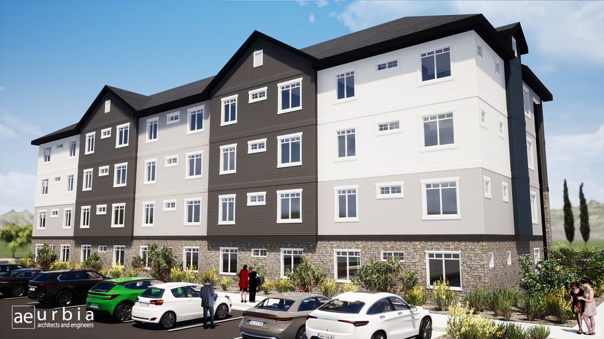 Brand New 2 Bed, 1 Bath Middle-Unit Condo in the Heart of Scenic Vernal! Be one of the first to call this stunning new construction condo your new home! This stylish 2-bedroom, 1-bath end unit boasts 9' ceilings, sleek granite countertops, and a modern open-concept layout designed for effortless living and entertaining. From the moment you walk in, you'll love the airy feel, upscale finishes, and thoughtful design. Natural light pours in, highlighting the clean lines and contemporary touches throughout. Located right in the heart of picturesque Vernal, this condo puts you minutes from endless outdoor adventures-hiking, biking, rafting, fishing, and more! Whether you're exploring Dinosaur National Monument or enjoying the charm of the historic downtown, this is your perfect basecamp for it all. ADA Units Available on Main Level  *** Investor Rental Units Available for an additional $10,000 on the purchase price. Project will be maintained to meet FHA/USDA/VA/Conventional Financing, contact us for details ***