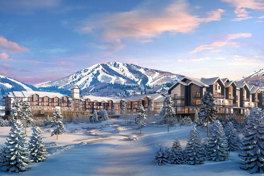 1-Bedroom Mountain & Lake Living - It Doesn't Get Any Easier, New construction, fully furnished and turnkey residence currently being built, offering a thoughtfully designed two-bedroom, two-bathroom layout with timeless, contemporary finishes. Discover Park City's newest luxury condominium development - The Mason, a fully reimagined and newly renovated mountain retreat. Formerly known as The Lodge at Stillwater, The Mason is undergoing a complete transformation and rebrand, delivering elevated design, modern finishes, and timeless mountain style. Planned on-site food and beverage offerings, including a future restaurant and bar, are anticipated as part of the ongoing reimagining of The Mason. Ideally located on the shores of the Jordanelle Reservoir and directly across the street from Deer Valley East Village, The Mason offers immediate access to world-class skiing, year-round recreation, and everything Park City has to offer. From championship golf courses and endless hiking and biking trails to boating, paddle-boarding, and outdoor adventure, this location places four-season living at your doorstep. Residents and guests will enjoy an exceptional collection of resort-style amenities, including a large outdoor swimming pool, multiple year-round hot tubs, a well-equipped fitness center, game room, ski owner's lounge, community fire pits and grilling areas, underground heated parking, bike storage, and a year-round onsite outfitter, with additional enhancements planned. The Mason features a thoughtfully curated collection of fully furnished, all-new residences showcasing timeless yet contemporary interiors and high-quality finishes throughout. With its unbeatable location, refined amenities, and modern mountain aesthetic, The Mason sets a new standard for luxury condominium living in the Jordanelle and Deer Valley corridor. Adventure begins the moment you arrive.