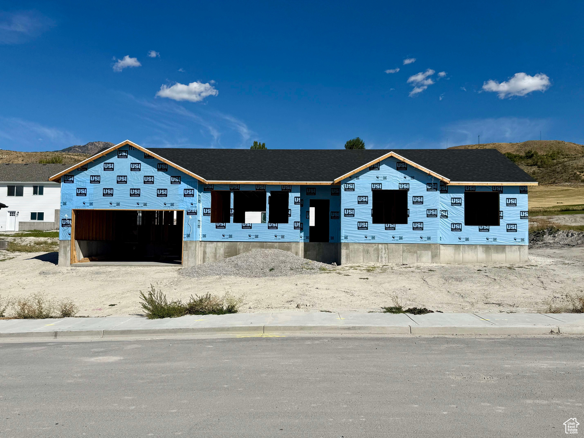 Darling new build (under construction), single level living, 3 bedroom, 2 bath, 2 car garage in a great new cul-de-sac on the east side of Richmond. This house has a big living room space, great roomy kitchen layout with a walkout patio from the dining room. Large bedrooms, lots of storage, great closet space and best of all, beautiful views from the living room windows! Estimated completion date, late October-early November. Come check it out today. *Square footage figures are provided as a courtesy estimate only and were obtained from house plans. Buyer is advised to obtain an independent measurement.