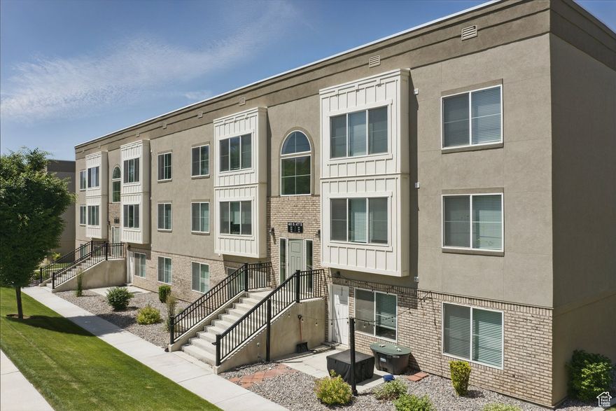 Opportunity knocks! This fully leased triplex in Easton Park is in a prime location. This property is east of I-15, within minutes of Silicon Slopes, shopping, restaurants & the amazing trails of American Fork Canyon. This community has a fitness center, sports courts, and plenty of recreational space. It has easy access to I-15 & beautiful mountain views. This triplex is leased and managed by MAXX Property Management. Lease amounts & lease end dates: Unit 101: $1195, 07/26/2026 , Unit 201: $1495, 11/02/2025, Unit 301: $1595, 05/17/2026, Garage 34 N: $75, 06/28/2026, Garage 34S: $75, 07/12/2026. There will be no showings until after an accepted offer. DO NOT DISTURB TENANTS. All information is deemed reliable but is not guaranteed. The buyer is responsible to verify all listing information, including square feet & acreage, to the buyer's own satisfaction. Please note that the interior pictures are not of this actual unit but of a similar unit.  Seller is willing to cover the $1200 HOA reinvestment fee with a solid offer.