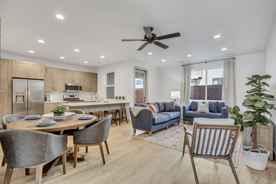 **Double Open House (#47 & #44) on Sat & Sun - no showings until the open house** Don't miss seeing this beautiful townhome that is zoned and approved for short term rentals with a strong rental history! It is conveniently located by the St George Aquatic Center, Snake Hollow Bike Park, Snow Canyon High School, Santa Clara Arboretum, Santa Clara BMX track, Santa Clara library, new Summit Athletic Club, restaurants, and shopping. It is also located minutes from St George Blvd, Snow Canyon State Park, Black Desert and other golf courses,  and Tuacahn. The property includes stainless steel appliances, tall ceilings and a loft area. The community has a pool and pickleball court. The backyard has a private pergola and is stubbed for natural gas grill and electrically stubbed for a hot tub. Owner is also selling unit #44 located directly behind this unit.