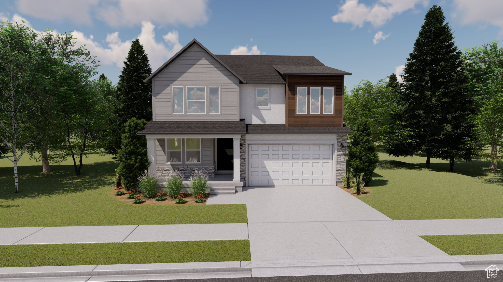 Welcome to your brand-new single-family home, where style and comfort come together perfectly. Featuring an open-concept design, spacious rooms, and top-of-the-line finishes, this home is built for modern living. Ready to move in and make it yours-this is the home you've been waiting for! Wildflower is a vibrant, master-planned community in Saratoga Springs, offering everything you need for comfortable family living. Enjoy a clubhouse, pool, pickleball courts, and stunning lake views, all designed to enhance your lifestyle. With easy access to shopping, dining, parks, trails, and plenty of open space, you'll have everything at your fingertips! Reach out today for more information or set up a visit to the community. (NATHAN Floorplan, Lot # 2164)