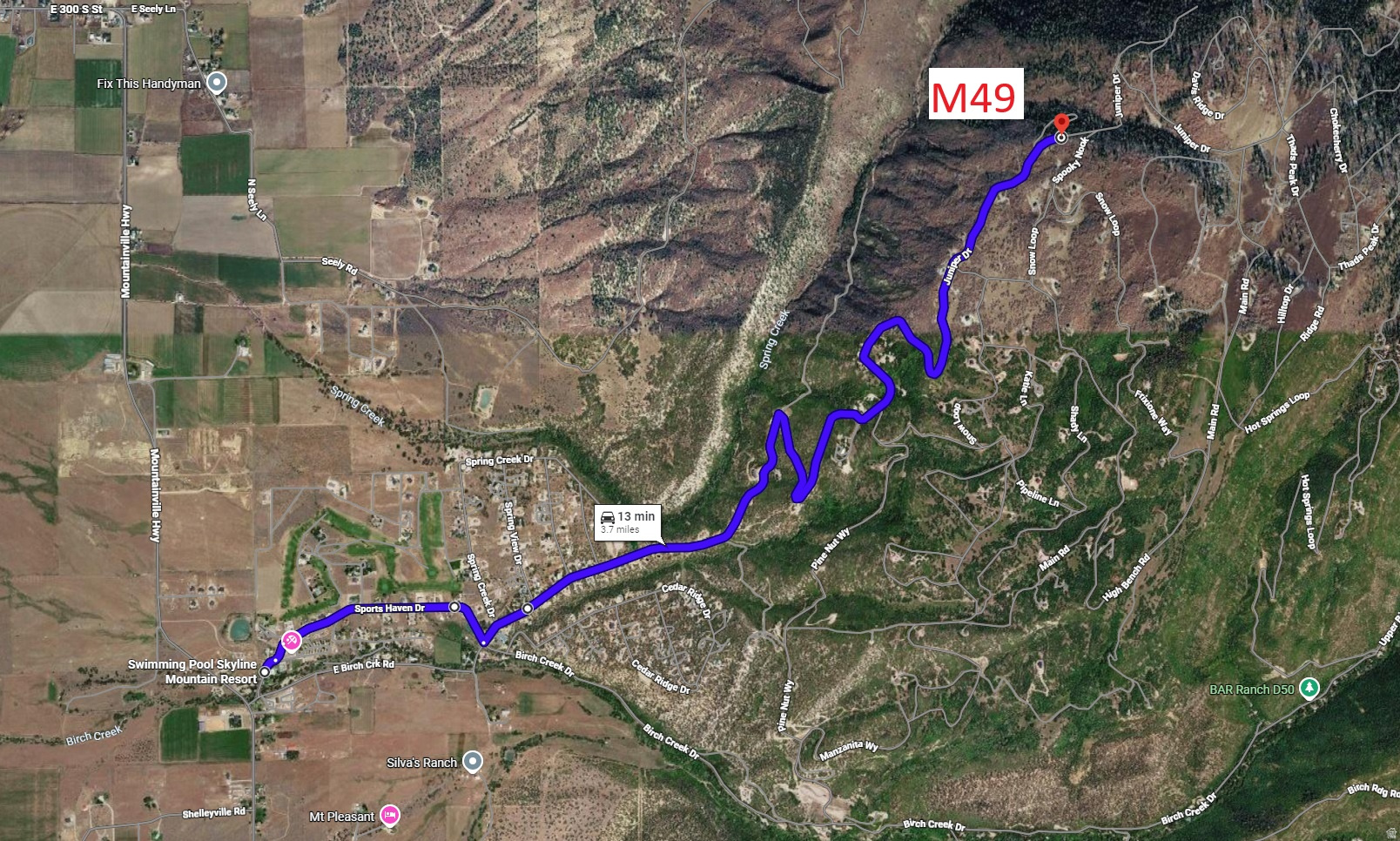SKYLINE MOUNTAIN RESORT - Land