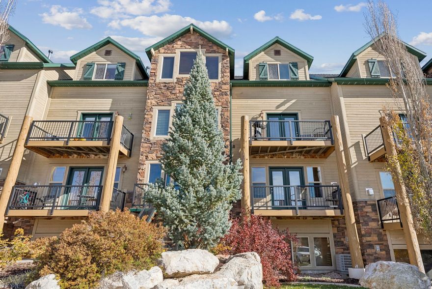 Welcome to Moose Hollow, where mountain living meets comfort, community, and year-round adventure. This rare top-level 4-bedroom condo is located in the newer phase of the development and offers a thoughtful layout with gathering space on the main level and all bedrooms privately upstairs. Home is offered fully furnished, making settling in or operating as a rental simple and effortless. Enjoy two separate decks with stunning views of the surrounding peaks and valley floor that shift beautifully with each season. Inside, you'll find warm finishes including knotty alder cabinetry, solid wood accents, and slate tile flooring. The community features a heated pool, spa, sauna, fitness room, clubhouse, and well-maintained common areas. Powder Mountain shuttle pickup is located near the clubhouse within the community, with Nordic Valley and Snowbasin also just minutes away, along with miles of hiking and biking trails, Pineview Reservoir, and Wolf Creek Golf Course. Recent deck and railing updates throughout the community provide added peace of mind. Whether you're looking for a full-time residence, a second home, or a property with established short-term rental potential, this condo offers true flexibility in how you use and enjoy it, all in an unbeatable Ogden Valley setting.