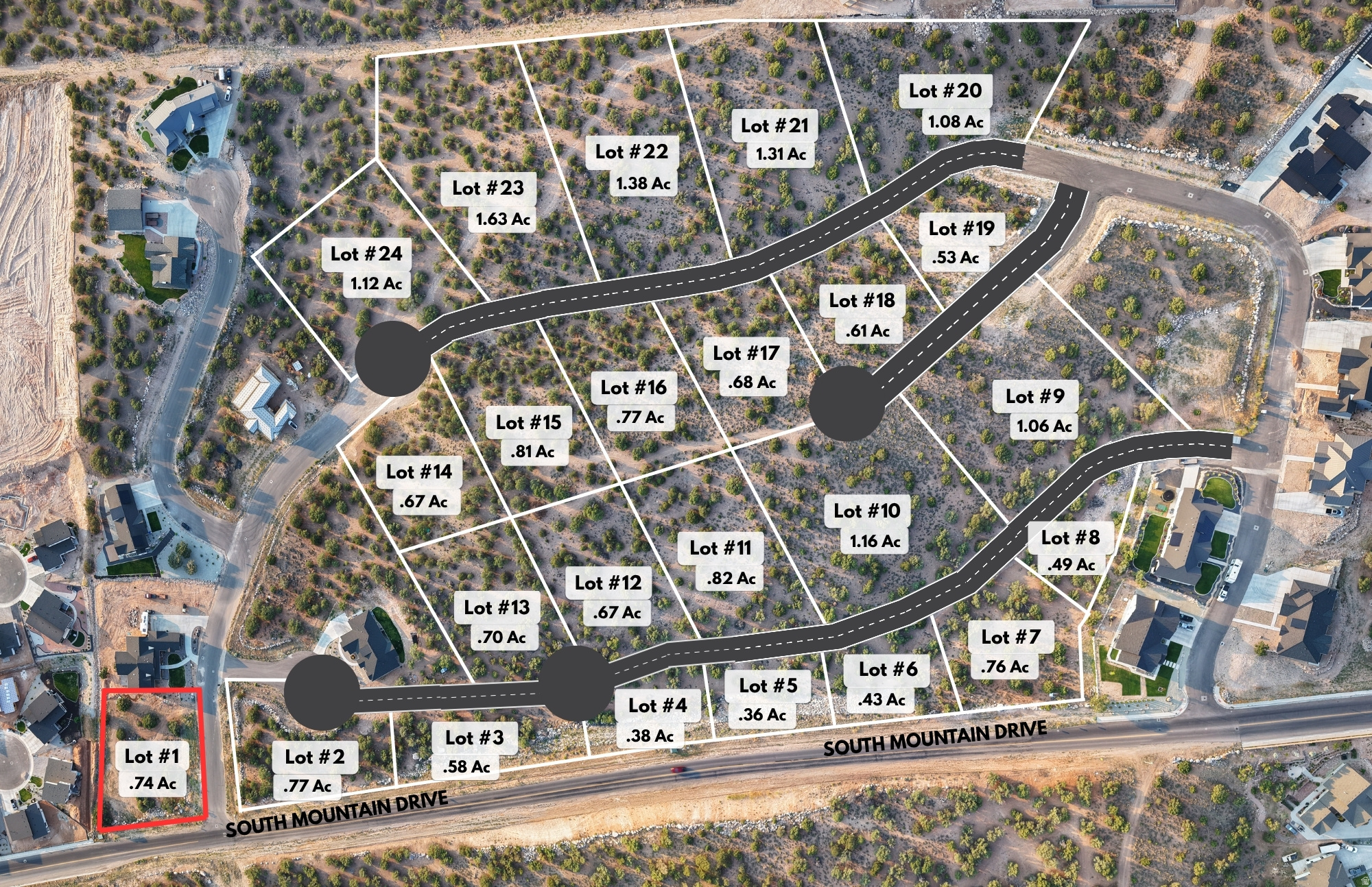 ESTATES AT SOUTH MOUNTAIN - Land