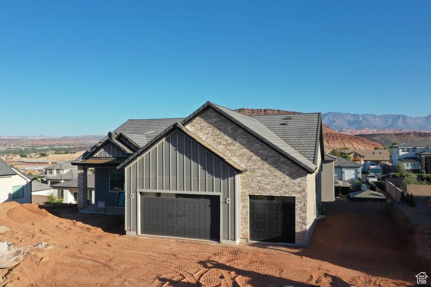 Take advantage of the 3-2-1 Preferred Lender Incentive - See attached document for details.  Welcome to this brand-new, beautifully designed home in the highly sought-after Shooting Star community, complete with a nearby park for added charm and convenience. This spacious residence boasts 6 bedrooms and 4 bathrooms, offering plenty of room for family, work, and play.  One of the standout features is the thoughtfully designed ADU (Accessory Dwelling Unit) - perfect for multi-generational living, rental income potential, or private guest accommodations.  The open-concept kitchen and living area flow seamlessly onto a large balcony, creating the ideal space for gatherings, entertaining, or simply enjoying the views.  This home perfectly blends modern style, functionality, and flexibility.