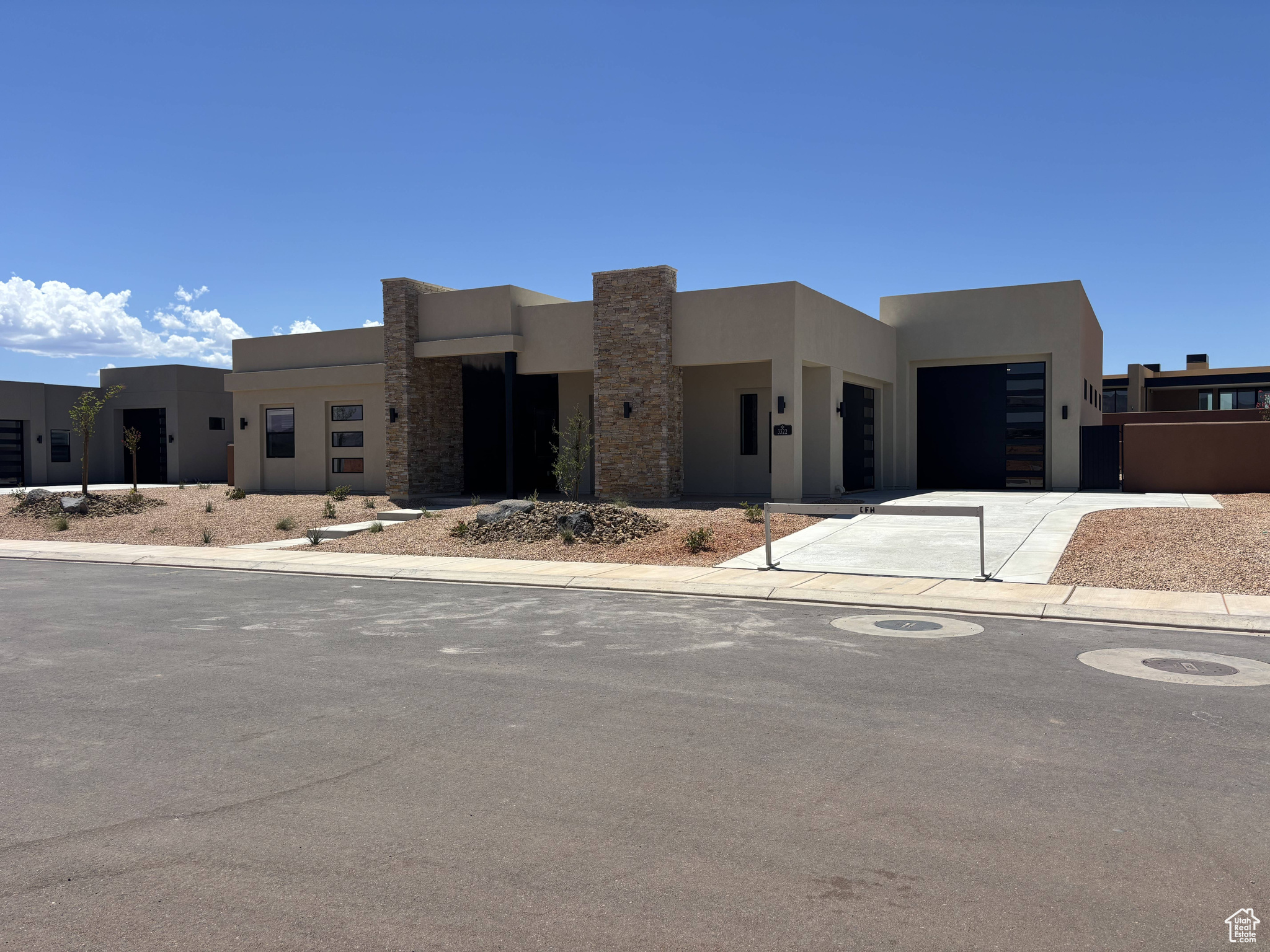 This beautiful new construction home features the Aspen + RV floor plan, designed and built by CareFree Homes - Southern Utah's trusted builder. CareFree delivers service that exceeds our home buyers expectations before, during and after the sale! Highlights include durable 2x6 construction, epoxy-coated garage floors, a fully landscaped yard with turf, quartz countertops, smooth-glide drawers. Ask about our premier lender promotion, which offers a $5,000 closing cost credit. (Promotion terms are subject to change.) Info. to be verified by buyer & buyers agent.
