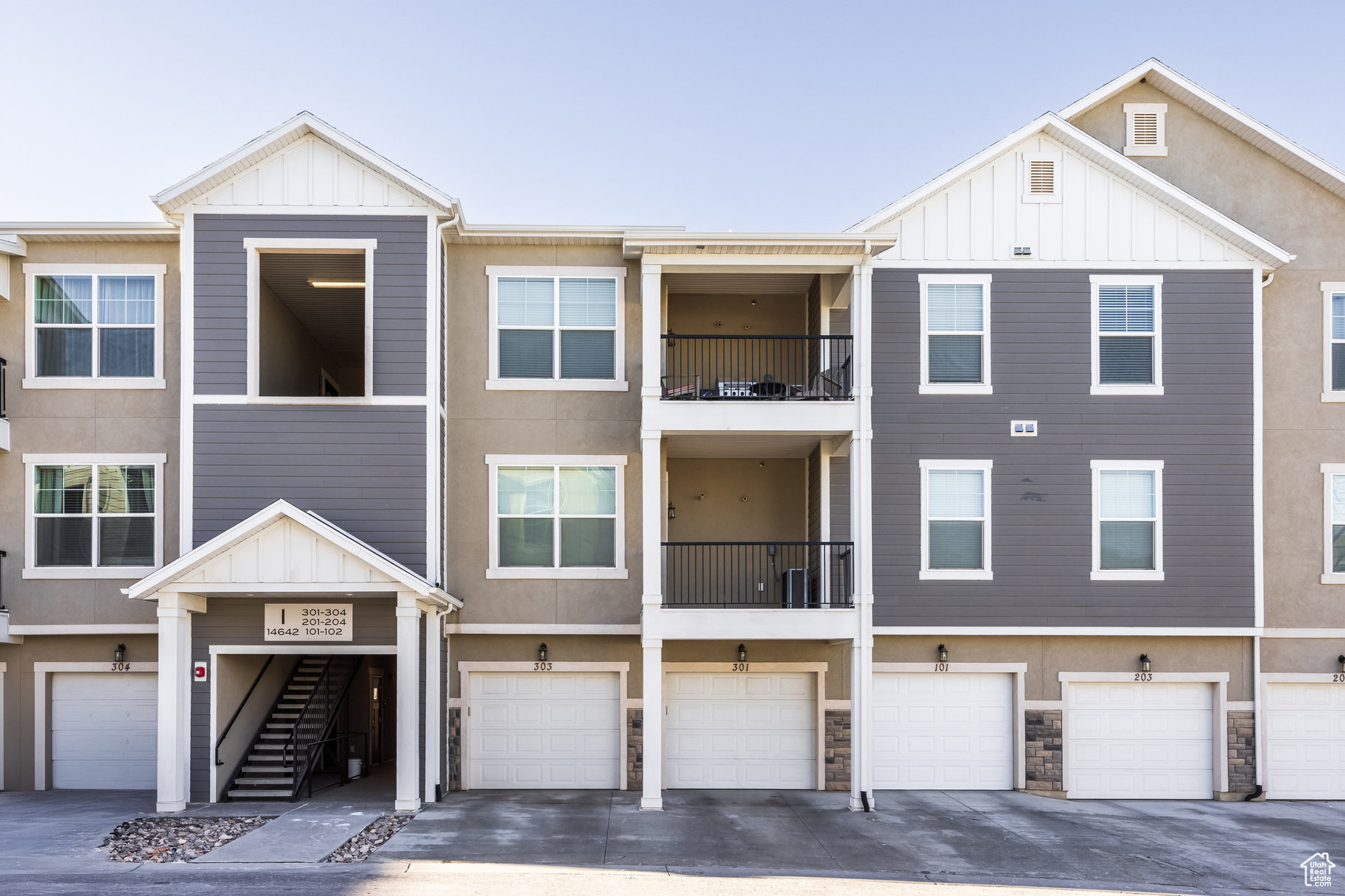 Ground level unit with attached garage. Original owner. Saddlebrook Condo's in Herriman, Utah, is conveniently located off the Mountain View Corridor, offering easy access for commuting. Fresh new carpet, two ceiling fans and all new light fixtures. Relax on your patio. This home is the perfect balance of style and function. The community amenities include swimming pool, clubhouse, basketball court, and playground. The Juniper Canyon Trailhead, located next to the community, features a bicycle playground, bike repair station, paved trails, and picnic tables. Within walking distance to Lee's grocery store and other newly businesses. Just a short drive to Mountain View Village, which offers restaurants, shopping, a movie theater, and more. All school levels are located within close proximity. The community is not FHA approved, but contact me for lender referral for an FHA spot approval.