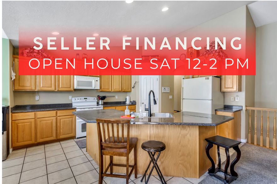 OPEN HOUSE SAT 12- 2 PM. SELLER FINANCING. RARE BONES. OUTSMART THE MARKET. OWN THIS FOREVER HOME - NOW REPOSITIONED $65,000 BELOW PREVIOUS LISTING.  CLAIM a Million-Dollar 5-Car Deep Garage. Plus RV & Toys parking. UPSIZED 3-Bedroom ADU to HOUSEHACK mortgage payment. Not the Typical 1-Bedroom Setup. **SHIELD Your Family from Rising Utility Costs with $50K in Solar Panels That Have Produced Electric Bills as Low as $10 Per Month.*"  *Per seller-reported history.  Most buyers chase finishes.  Smart buyers secure ADU income and almost zero utilities. Needs TLC. This is not an entry-level compromise. This is a high-capacity Forever Home engineered for families who think HOUSEHACKING.  Let's connect the dots.  THE GARAGE MOST $1M HOMES DON'T EVEN OFFER  Five-car tandem capacity. 10' ceilings. RV-sized door. Dedicated RV pad. Extended driveway parking. No HOA restrictions.  Bring the RV. Bring the boats. Bring the trailers. Bring the toys.  Stop paying storage facilities. Stop asking for permission. Stop compromising on space.  This is garage capacity that even many million-dollar homes cannot compete with.  THE UPSIZED ADU - NOT THE TYPICAL 1-BEDROOM BASEMENT  This is a full 3-bedroom lower level with private entrance, kitchenette, full bath, and separation.  Not a cramped one-bedroom setup.  Not an afterthought.  A layout built for:   Income flexibility  Multigenerational living  Teen independence  Guest quarters  Long-term adaptability  Most homes give you square footage.  This one gives you options.  $50,000 IN SOLAR - BUILT TO SHIELD, NOT GAMBLE  50 solar panels. Heat pump integrated system. Designed to offset rising utility volatility.  In a time where costs keep climbing...  This system has produced electric bills as low as $10 per month.*  That's not hype. That's documented seller history.*  You can't control inflation. You can't control rate hikes. But you can control how exposed you are.  This home was built to reduce that exposure.  FOREVER HOME SCALE  6 bedrooms. 3,366 square feet. 0.29 acre corner lot. Walkout basement. Vaulted ceilings. Family rooms upstairs and down. Office/den flexibility. Mature landscaping. Garden beds. Fruit trees. Fully fenced yard.  This is not a temporary house.  This is a long-game property.  THE SWEAT EQUITY ADVANTAGE  Let's address it directly.  Yes - there is room for paint and carpet refresh.  And that is precisely where the opportunity lives.  While others overpay for someone else's cosmetic taste...  You secure structural advantages first.  Simple cosmetic updates unlock instant equity potential.  That is not a drawback.  That is leverage.  THE REPOSITIONING ADVANTAGE  Now $65,000 below the previous listing.  Not because something is wrong.  But because the strategy changed.  And smart buyers move when opportunity and structure align.  This is that alignment.  Homes like this don't get discounted. They get recognized.  The only question is whether you recognize it before someone else does.  Schedule the showing. Walk the garage. Stand in the lower level. Run the numbers.  Then decide.  But decide with facts - not hesitation. Seller financing may be available for qualified buyers.