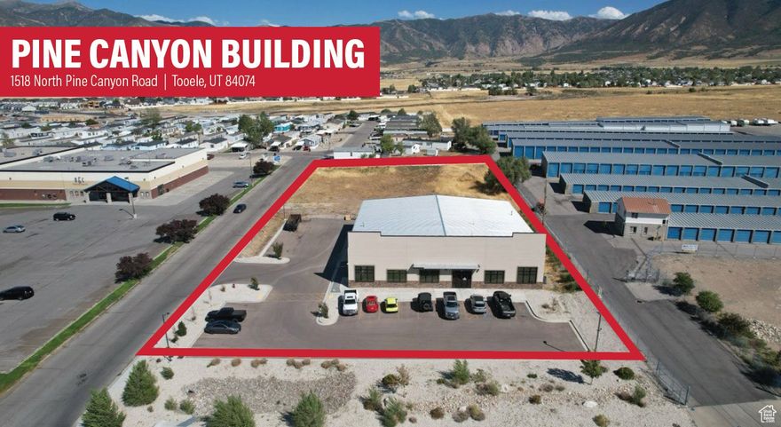 Total: 10,954 SF - Showroom: 2,909 SF - Office: 1,782 SF - Warehouse: 6,263 SF - Mezzanine (Not Included in SF): 2,909 SF  Clear Height: 21'  Three (3) 12'x14' Grade Level Doors  Clear Span Building  Power: 400 Amp | 208V | 3-Phase | 4 Wire  Gas Forced Heat  HVAC in Warehouse  LED Lighting  Paint Booth  Power Drops Throughout Warehouse  Compressed Airlines Throughout Warehouse  Break Room  4 Offices  Conference Area  Storage/IT Room  3 Restrooms  Security Cameras  24 parking Stalls  Construction Type:  Year Built: 2020  Acreage: 1.97 Acres  Zoning: (GC) General Commercial  Access: Quick Access off of Main Street  Location: Tooele City is About 35 Miles Southwest of Downtown Salt Lake City and 30 Miles to SLC International via I-80/ SR-36, Offering Quick Regional Access and a Pro-Business Climate. With 41,000 Residents and Ongoing UDOT Upgrades to SR-36/I-80 Improving Mobility, The Market Draws Workforce and Customers From Both Tooele and Salt Lake Counties.