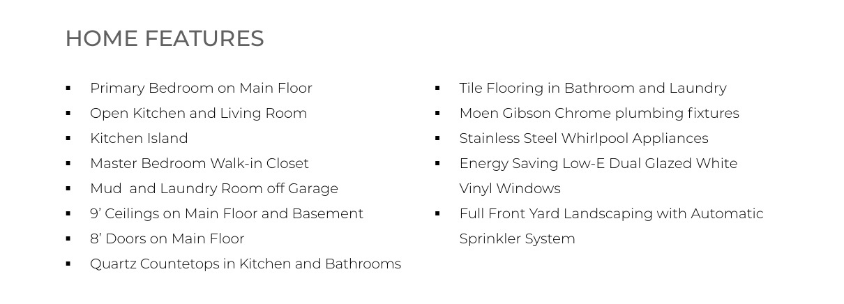 BROWNS MEADOW - Residential