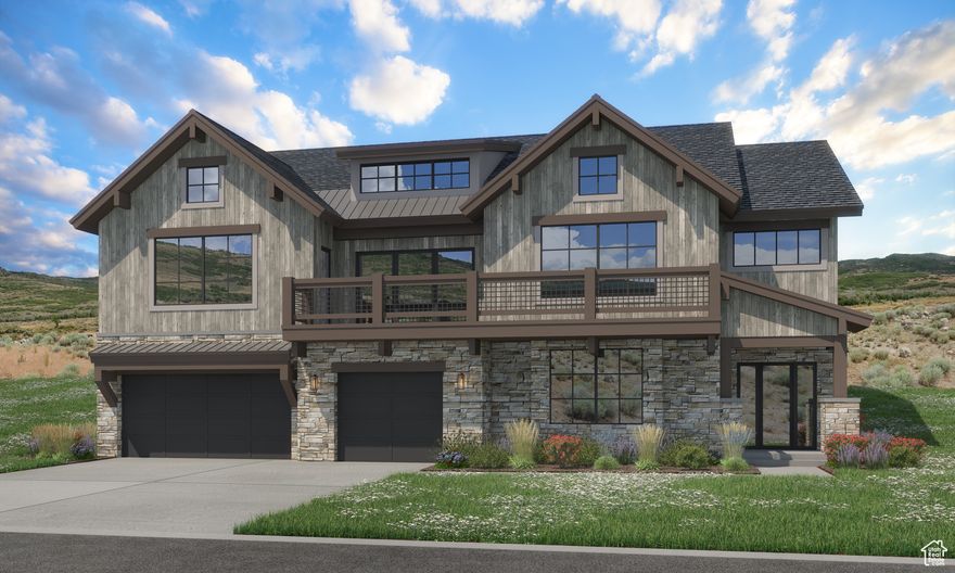 Perched on one of Jordanelle Ridge's premier view lots, Lot 239 at The Heights, embodies the ultimate Heber Valley lifestyle. Where world-class recreation and refined mountain living meet. Wake to sweeping western views of Mt. Timpanogos and Deer Valley's new East Village, then step outside to endless adventure: trailheads for mountain biking and hiking just moments away, blue-ribbon fly fishing on the Provo River minutes down the hill, and year-round indoor/outdoor amenities right within the Jordanelle Ridge community. Built by Timberidge Custom Homes, renowned for their precision craftsmanship and timeless design. This residence offers 3,705 square feet of elevated mountain living through the Deer Creek- Traditional floorplan. (One of Six Semi-Custom floorplans). A two-story great room opens to a covered view terrace perfect for entertaining or soaking in golden sunsets. The kitchen blends luxury and function, while the main-level primary suite offers a spa-like retreat with dual closets and private terrace access. Downstairs, the home expands with a spacious recreation area, guest suite, and a three-car garage designed for for mountain gear and outdoor essentials. Only 12 minutes to Deer Valley's East Village and close to the dining, shopping, and small-town charm of both Heber City and Midway, The Heights offers the rare balance of serenity and convenience. Opportunities within this gated enclave are limited, secure your place in one of Utah's most inspiring view communities.