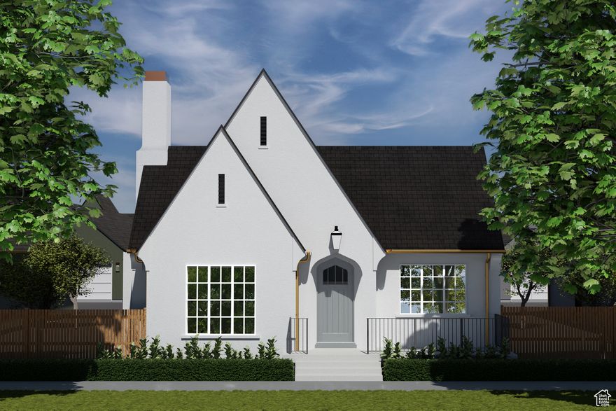 Welcome to Holdaway Fields  Vineyard's Newest 55+ Community! Discover thoughtfully designed, low-maintenance living in the heart of Vineyard. A designated portion of this community is reserved exclusively for adults 55+, offering an ideal blend of comfort, convenience, and connection. Goodboro Homes showcases timeless Utah architecture with classic cottage designs, welcoming front porches, and beautifully landscaped streetscapes. This stunning tudor style single-level home features a spacious, light-filled open floor plan with a large gourmet kitchen and high-end finishes throughout. The expansive primary suite offers both his-and-hers walk-in closets and dual vanities for ultimate comfort and luxury. The HOA takes care of front yard landscaping, snow removal on driveways, sidewalks, and roads, so you can focus on what matters most. Our community will feature resort style amenities including a clubhouse with a fitness center, gathering space, outdoor pool, scenic walking trails by the lake, and a pickleball court. You'll love the convenient location-just minutes from the Utah Lake trail system, neighboring Sleepy Ridge Golf Course, Megaplex Theatres, Topgolf, shopping, dining, and more! Ask about our special incentives to finish the basement for additional bedrooms and/or living space, as well as exclusive offers with our preferred lender.Call or message us today to schedule a private tour! Don't forget to stop by the beautifully staged model home next door-open Mon, Wed - Sat from 126 PM. Tues by appt only. *Photos are of a similar floorplan and may not be exact.