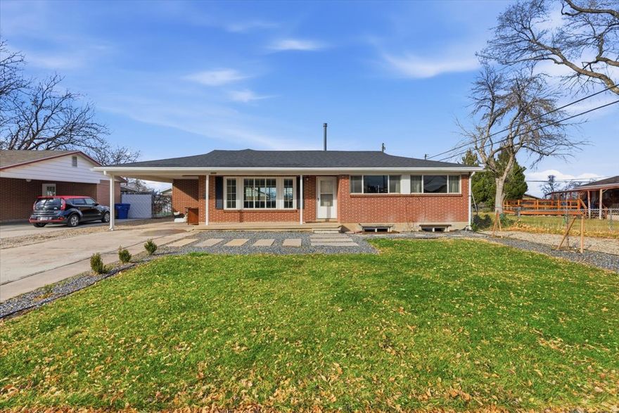 This beautifully updated home offers the perfect blend of style, space, and functionality-backing the Sandy Parkway Trail with direct access to Dimple Dell Regional Park. The upper level features a bright, open floorplan with a huge sliding glass door that fills the space with natural light and highlights the stunning red oak hardwood floors. The fully remodeled kitchen includes a quartz island with breakfast bar, stainless steel appliances, gas range, and upgraded lighting. The primary suite is oversized, complete with a walk-in closet, stylish tile shower, and in-suite laundry. Downstairs, a fully finished basement with a separate entrance off the carport offers ideal flexibility for multi-generational living or rental potential. It includes its own kitchen, laundry, and remodel completed just a year ago. Outside, enjoy your private 20x20 raised, covered patio with a gas hookup-perfect for entertaining or relaxing while taking in the peaceful surroundings. The backyard has been seeded so by next Spring there will be grass growing. This is a rare opportunity to own a move-in-ready home with upgrades and direct trail access in a quiet, well-connected Sandy neighborhood. Come see it today before it's gone! Square footage was obtained from County Records and provided as a courtesy only. Buyer is advised to verify all information.