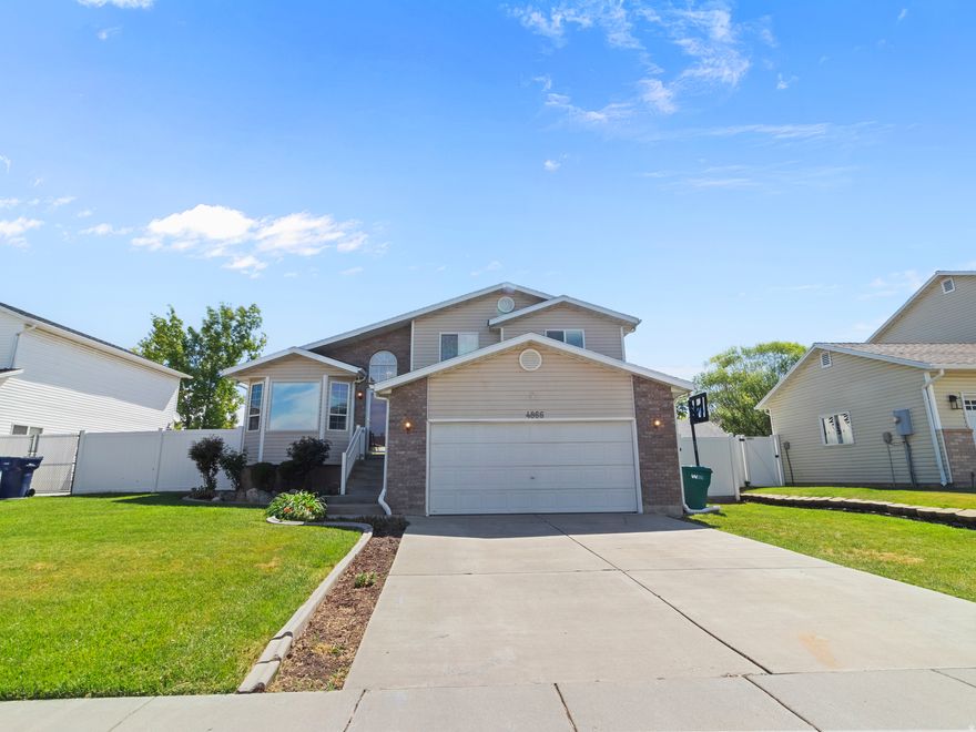 Looking for completely move in ready? This is it! Come see this BRIGHT and CLEAN home. Located on a quiet street with minimal traffic, you'll love the large lot and space to move. You'll enjoy evening shade for entertaining on the spacious deck and patio. Move the gathering inside through two sets of French doors into two roomy spaces adjacent to the updated kitchen. Plenty of storage in the massive crawl space off the basement. Close to Hill AFB and the freeway for easy commutes. For your peace of mind several major maintenance items have been completed recently. Newer paint, new water heater 2021, new composition roof 2023, full heater and AC replacement 2024, carpet 2024. Don't miss this one!  Square footage figures are provided as a courtesy estimate only and were obtained from prior listing .  Buyer is advised to obtain an independent measurement.