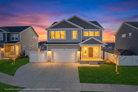 Photo of 732 E STONEBRIAR DR N, Eagle Mountain, UT 84005 (MLS # 2135472)