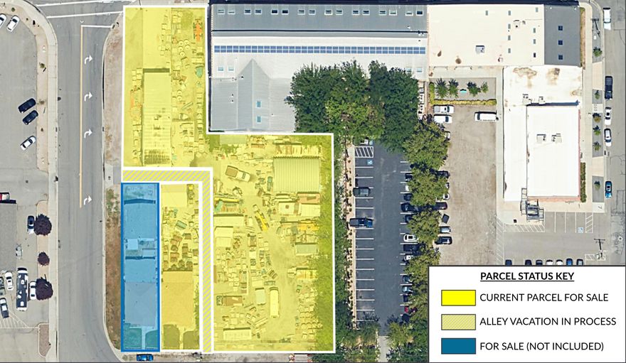 Prime downtown Salt Lake City development opportunity! This .74-acre parcel offers 32,234 SF of land, ideally located on 400 South with excellent frontage. Currently zoned CG with upcoming rezone to MU-11, allowing for high-density, mixed-use development up to 125 feet. Situated near The Gateway, Delta Center, Salt Palace, and Post District, this site is perfect for investors and developers looking to capitalize on Salt Lake's vibrant urban growth.