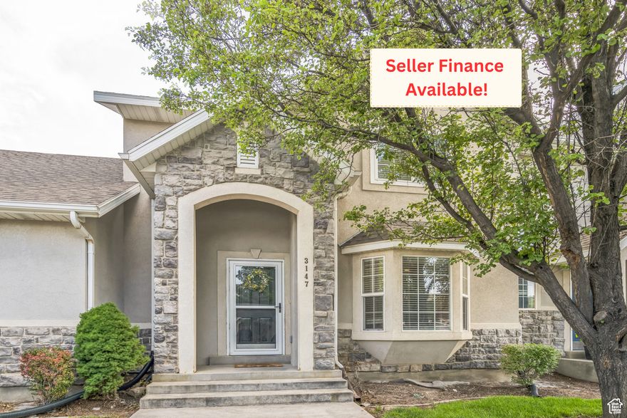 SELLER FINANCE AVAILABLE! SF Terms: Seller finance price: $419,000; Down payment: $30,000; Interest rate: 6.375%; Total payment: $2,876 (includes PITI); Balloon pmt 5 years. LOCATION! LOCATION! LOCATION! This beautiful townhome is right by THANKSGIVING POINT giving easy access to Salt Lake and Utah Counties. Step into the inviting warmth of this stylish 3-bedroom, 2-bath townhouse with VAULTED CEILINGS and a SPACIOUS layout. Fun and vibrant colors add uniqueness OR add your own style with new paint. The FENCED BACK YARD is a cute oasis, perfect for tranquility or a barbecue with friends. Call today for your private showing!