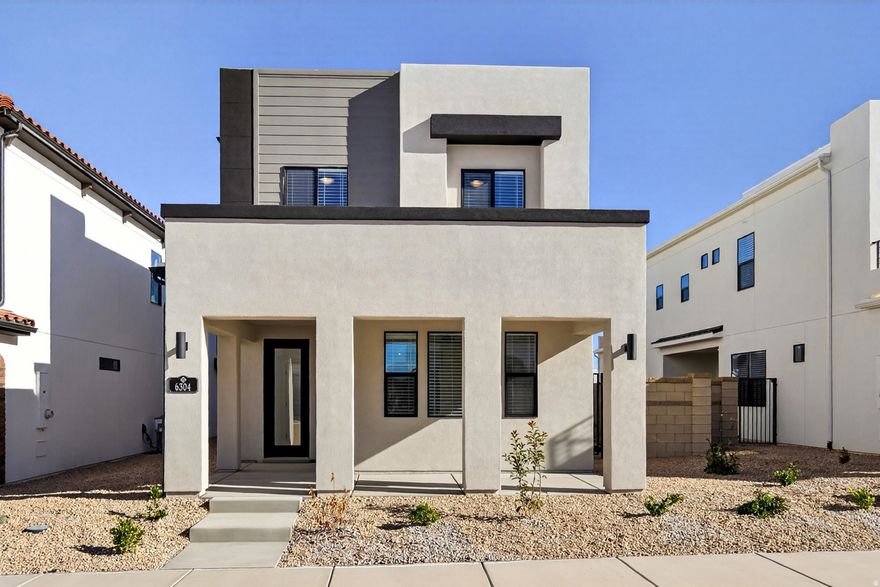 This beautiful newly completed home features the Elation DM floor plan, thoughtfully designed and built by Carefree Homes-Southern Utah's trusted builder. Carefree delivers service that exceeds our home buyers expectations before, during and after the sale! Conveniently located near major highways and just minutes from exciting new commercial developments, this home is perfect for both work and leisure. Highlights include durable 2x6 construction, stylish 2'' faux wood blinds, epoxy-coated garage floors, a fully landscaped yard, quartz/granite countertops, and soft close drawers.