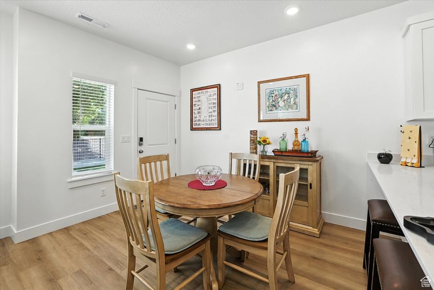 Step into style and comfort with this nearly new townhome that's been meticulously maintained and is truly move-in ready. From the fresh, modern finishes to the open and functional layout, every detail has been thoughtfully designed for today's lifestyle. This home even has an garage water spicket for your spaces outdoor use with plants and cleaning windows etc. (these are not available for middle units!) There's a overhead garage storage rack that adds extra space for the whole home, as well as a water softener and our favorite part is the 8 east facing windows for breathtaking mountain views. The trees in the front provide nice afternoon shade out in front. The mountain views are perfect for enjoying the sunrise and sunset. Loft area is being used as a enjoyable work space. Enjoy the ease of low-maintenance living without sacrificing space or style. Priced just right and ready for you to call home--don't miss your chance to own this turnkey gem.