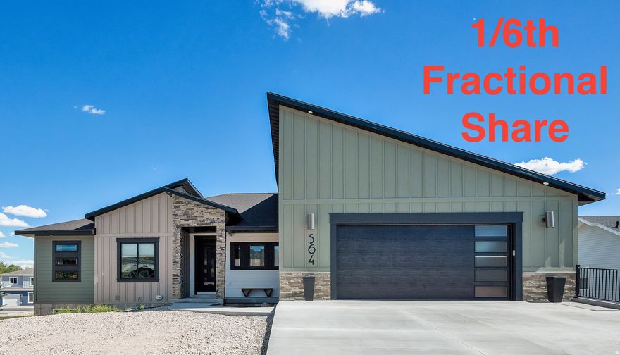 ENJOY THE LUXURY OF A CUSTOM QUALITY HOME FOR ONLY 1/6TH OF THE COST. NOT A TIME SHARE! TURN KEY: Furnishings, Decorations, beds, bedding, household items Included (SEE ATTACHED DOCUMENTS FOR LIST OF FURNISHINGS AND Terms and Conditions). SHORT TERM RENTALS ALLOWED! Sleeps 40! Multiple people can buy a share together. ONLY ONE SHARE AVAILABLE of 1/6 C0-Ownership. You will have the best of both worlds, Use it yourself or rent it out and collect the income. SLEEPS 40, COMFORTABLY! Each owner will be a member of the LLC for the property. You can sell your ownership at anytime Features: Hot Tub/ Firepit/ BBQ included. Custom Cabinets with soft-close hardware. Two Fridges/Two Stoves/Two Dishwashers. Granite Countertops with mitered edges. 10' Ceilings in main and basement. Rec Room under garage with ping-pong, air hockey, foosball, etc. . Custom made Queen/Queen Bunkbeds. 4 King beds. 13 Queen beds and 3 full beds. 7 Bathrooms 3 Laundry rooms. Black Anderson Windows. Karndeen LVP Flooring throughout. Large garage. Natural Stone Fireplace. Custom Iron front door! Custom Tile Master Shower/Tub. Unique, Custom Accent Walls. See Seller for Complete breakdown. Each owner will get a week every six weeks. Natural Rotation of weeks so everyone gets equal weeks and prime days. Matterport Walk Through:copy and paste link https://my.matterport.com/show/?m=ZRx5622BQ5M Currently listed on Homeaway, Air BNB and VRBO, etc. See Seller for complete list of inventory. Agt Remarks: Property will be in an LLC with 6 owners. Buyer can not use the house as collateral for a loan. . Multiple parties may buy a share together.