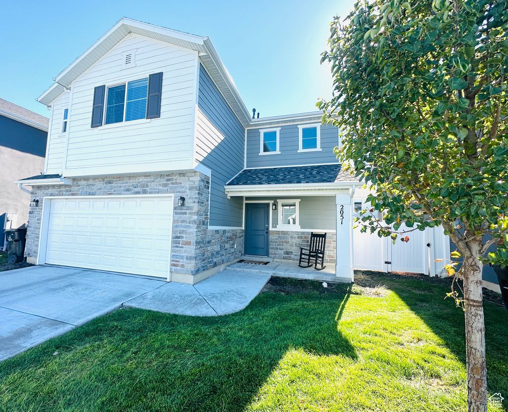 Photo of 2051 W LYDIA LN, Syracuse, UT 84075 (MLS # 2119264)