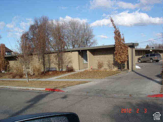 TOTALLY REMODELD. 800 SF Downtown Logan Professional Office Suite. 570 sf main level with basement storage area. Reception area, private bathroom and exam rooms. Private common area parking.