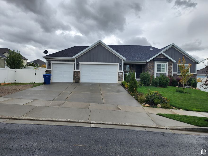 Beautiful home in a quiet neighborhood across the park featuring a 3-car garage, outdoor grill area, and spacious layout perfect for entertaining. Great location with park and mountain views and excellent curb appeal. Square footage figures are provided as a courtesy estimate only and were obtained from county records.  Buyer is advised to obtain an independent measurement.