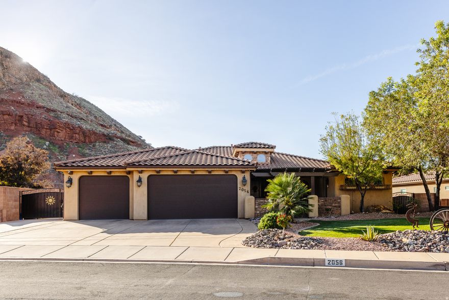 Prepare to be impressed by this exceptional residence , where elegance and energy blend seamlessly to create the ultimate retreat. This immaculate 5-bedroom, 3-bathroom home features a bright, spacious layout with generous living areas designed for both comfort and grand-scale entertaining.  Step outside to your own private resort oasis: a sparkling pool with a tranquil waterfall feature and an expansive covered patio with multiple inviting sitting areas and professionally landscaped gardens, This backyard is ideal for hosting unforgettable gatherings or simply unwinding in peace.The home has spacious RV parking as well as a separate garage or workshop.