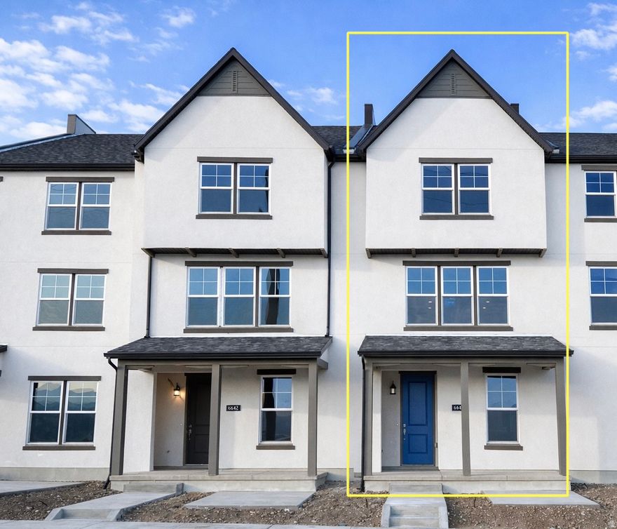 3.875% RATE YOUR FIRST YEAR! ASK ABOUT OUR LENDER INCENTIVES! BRAND NEW Quick Move-In Adeline plan just a short walk to Daybreaks Watercourse. Enjoy maintenance free living at its best in this beautifully designed home. It features 3 bedrooms, 2.5 baths, plus an unfinished room that can easily be finished as a 4th bedroom and full bath. The open-concept kitchen and family dining area offer generous space for entertaining, filled with natural light throughout. Extend your gatherings outdoors to a covered deck just off the kitchen. PLUS enjoy all of Daybreaks amazing amenities!