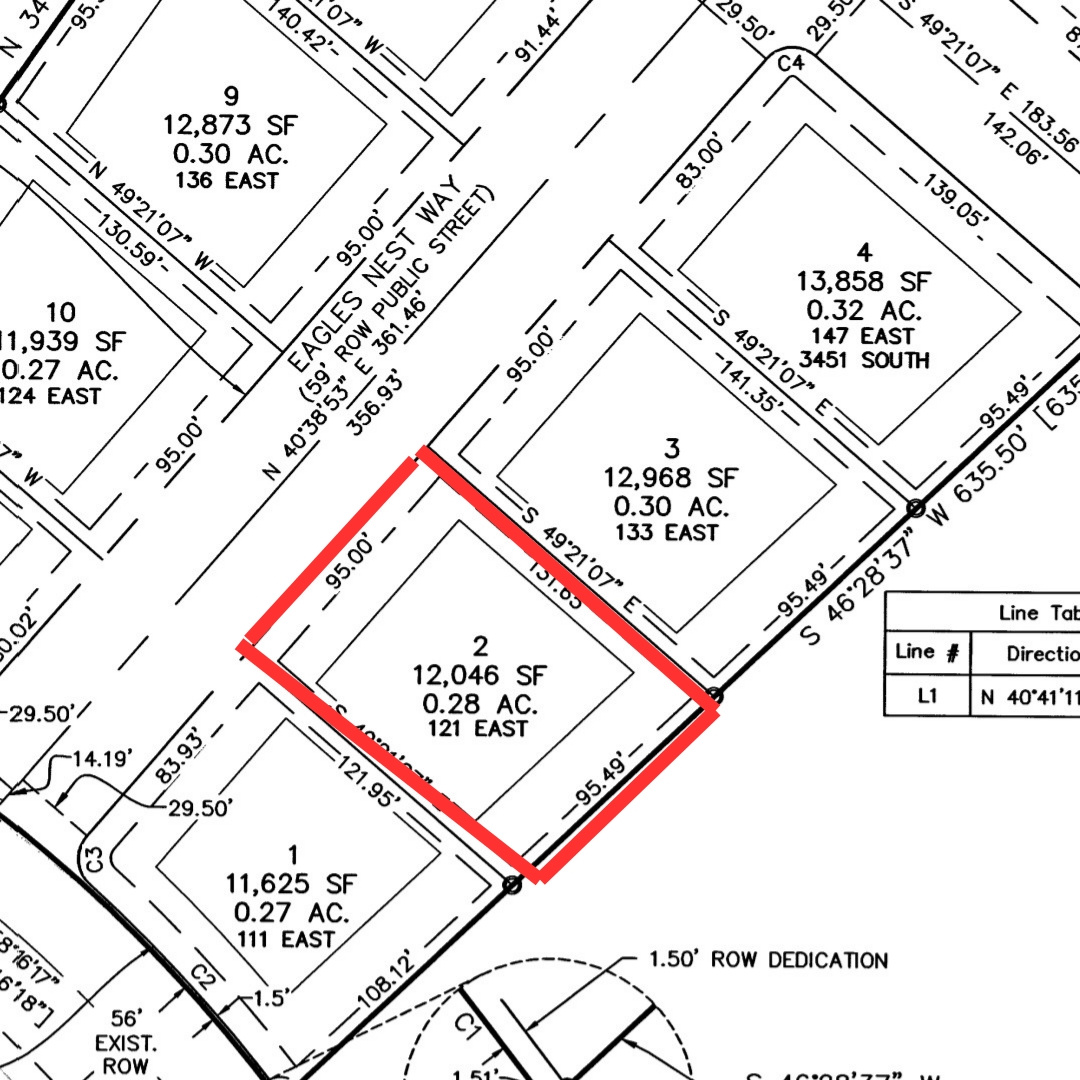 UTAH LAKE ESTATES - Land