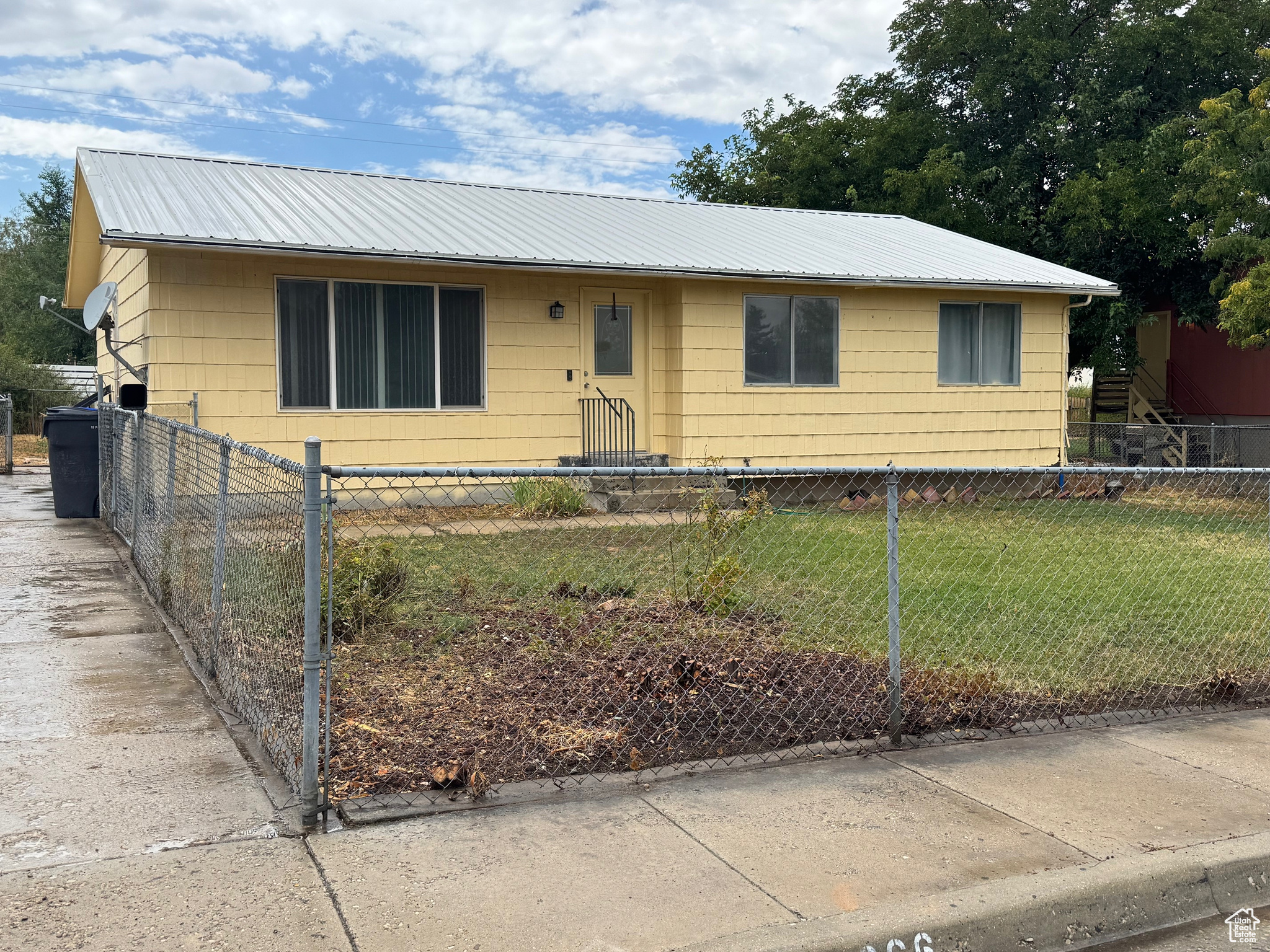 If you are looking for an affordable home to make your own, you have found it! This cute Rambler has 3 bedrooms and 2 bathrooms. The Lifetime metal roof was installed in 2010. Newer Furnace and Central Air conditioner. Water Heater is 1 year old. Carport is included. Enjoy your fully fenced yard for BBQ's, games and just relaxing. Minutes away from fishing, hiking and camping.