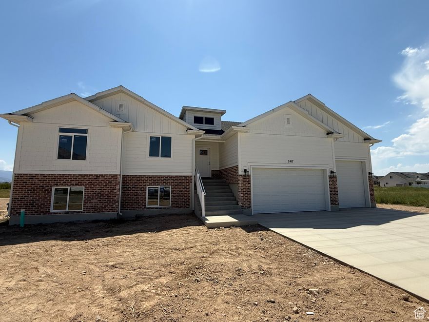 Beautifully built brand-new 5-bedroom, 3-bath home on a generous 1/3-acre lot! Boasting custom cabinetry, sleek quartz countertops, a warm and inviting fireplace, and an oversized 3-car garage. The full walk-out basement offers endless possibilities, making this the perfect mix of elegance, functionality, and room to grow.