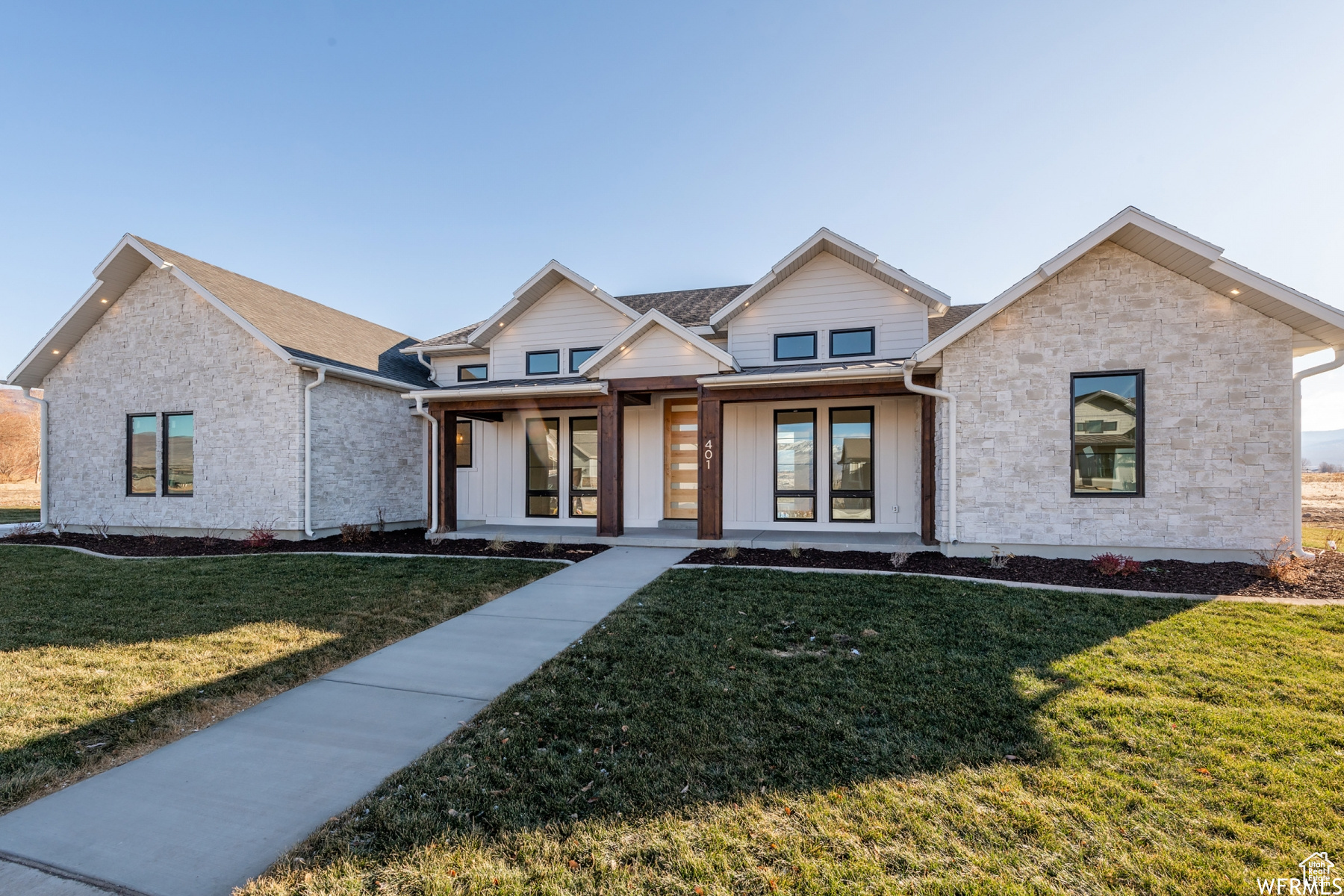 Ready for a home that keeps up with your on-the-go lifestyle? This stunning new build features 2 RV garage with 14'x14' doors and a 16' ceiling one is 16x47 the other is 16x43 and a single car bay, providing ample space for all your vehicles and toys. Inside, you'll find a spacious and open layout with an upscale kitchen-perfect for entertaining. The sophisticated owner's suite offers a true escape, complete with a spa-inspired bathroom. This home includes 5 bedrooms. It comes fully finished, including professional landscaping and fencing. PICK YOUR COLERS AND FEATURES. photos are of a previous home with buyers previous buyers color choices.